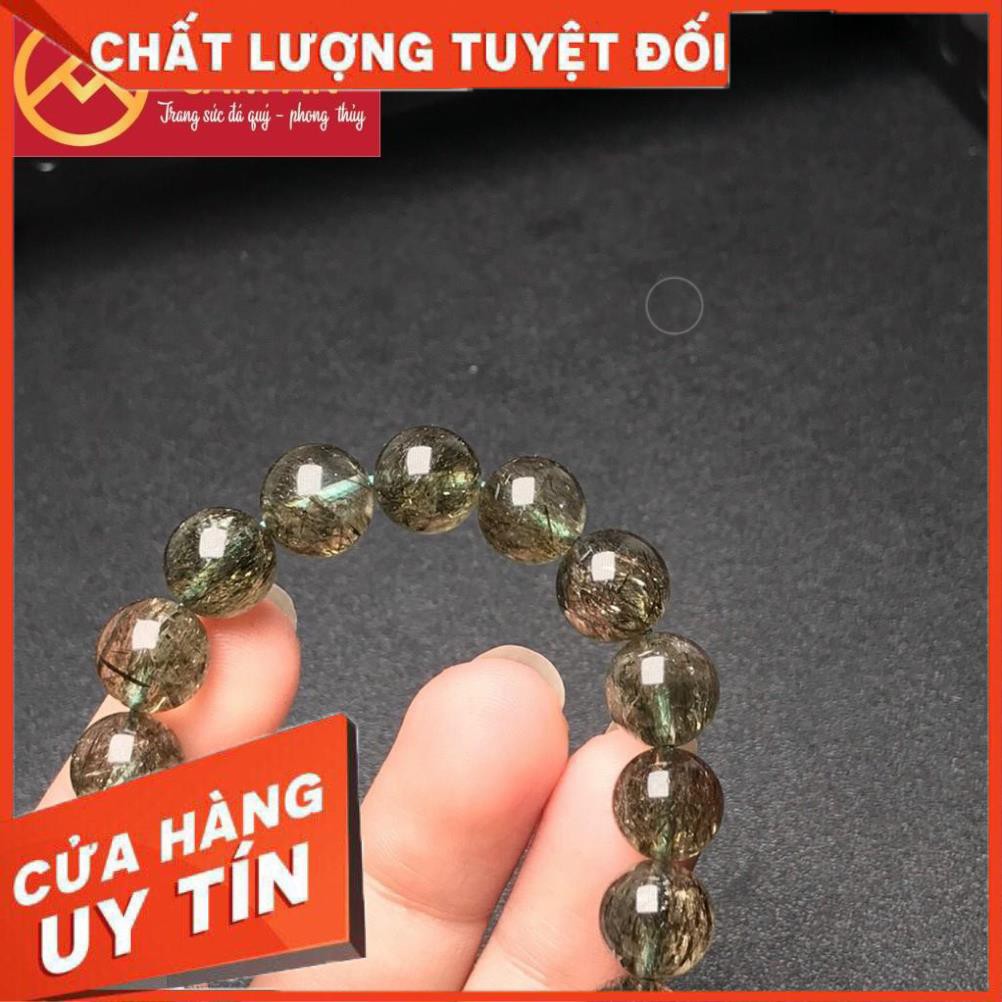 [ảnh thật - hàng xịn] Vòng Tay T.A TOC Xanh KT 10mm TX01