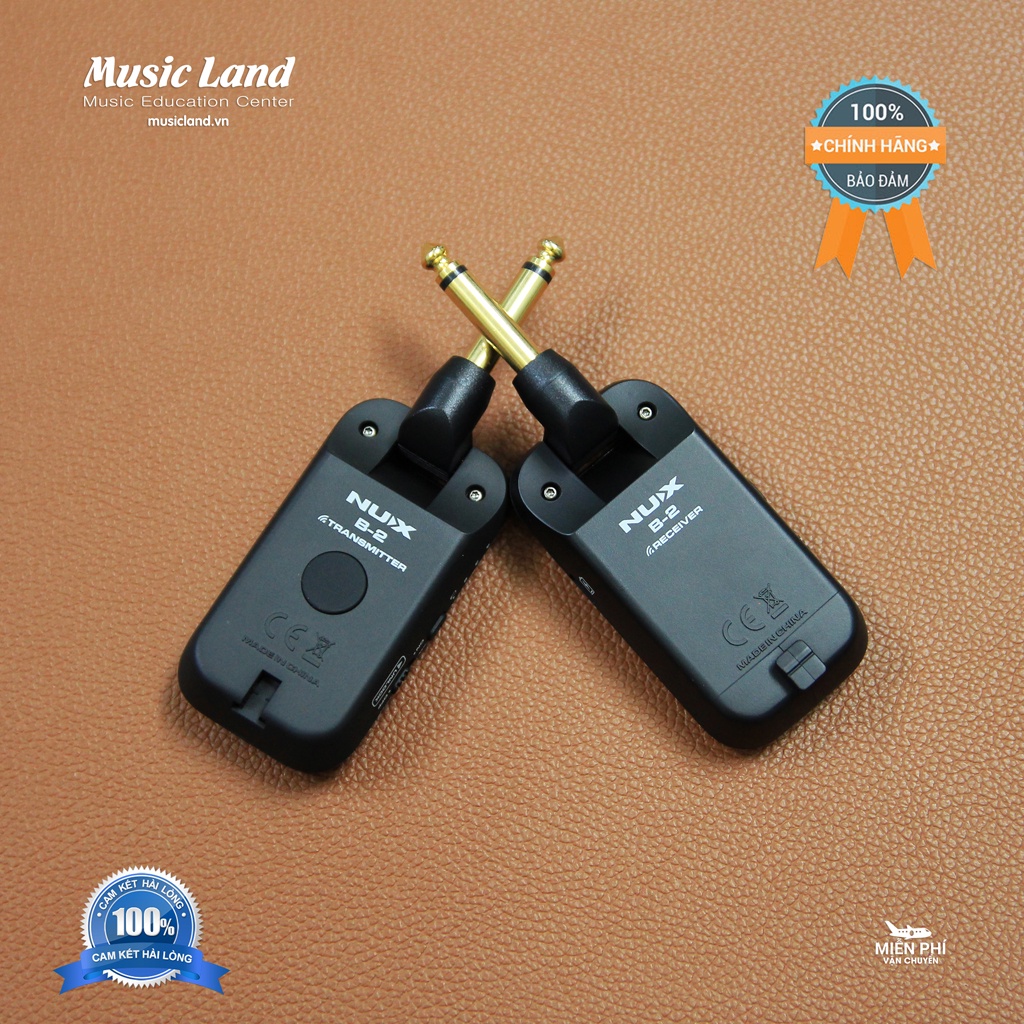 Bộ Kết Nối Đàn Guitar Không Dây Wireless NUX-B2 – Chính Hãng