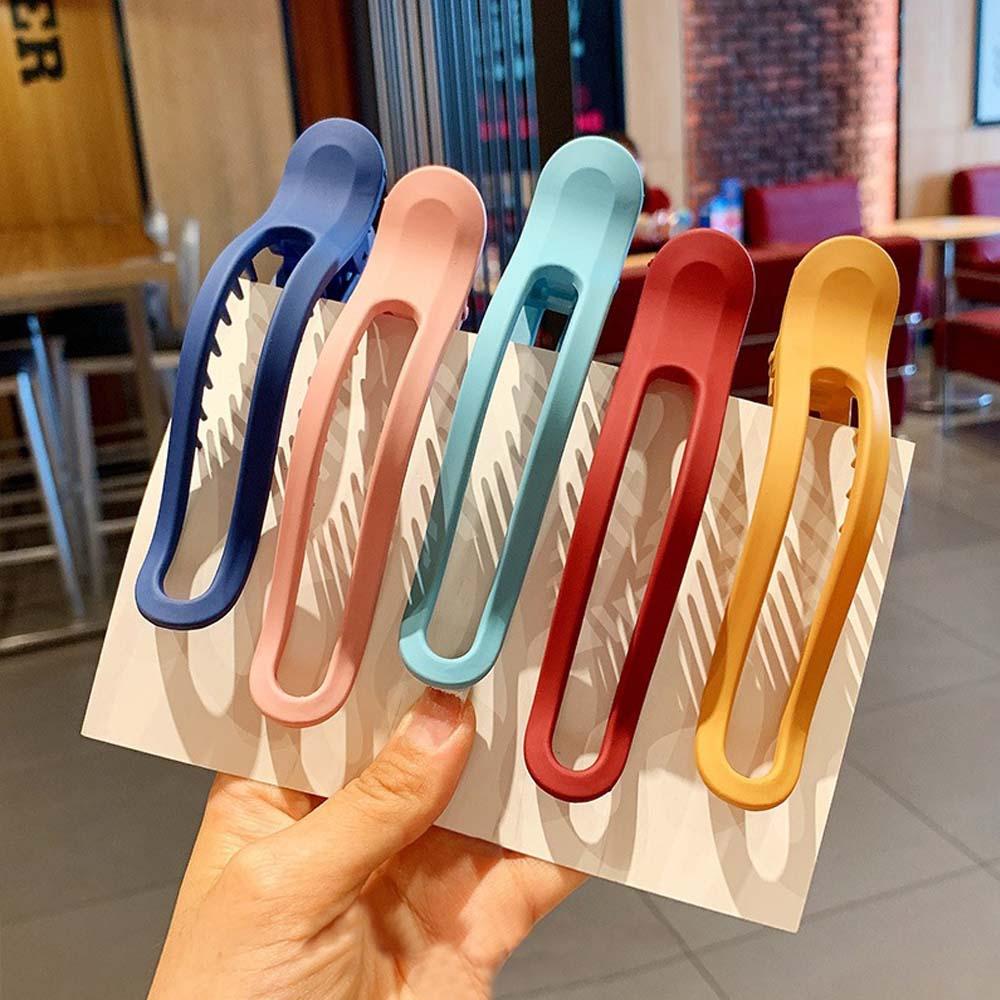 Kẹp Tóc Càng Cua Liền Mạch Cỡ Lớn Đơn Giản Cho Nữ