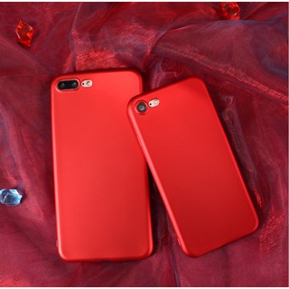 Ốp lưng iphone dẻo đỏ và đen 5 5s 5se 6 6s 6 plus 6s plus 7 7 plus 8 8 plus x đen đẹp