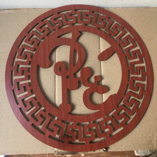 Chữ tròn trang trí bàn thờ