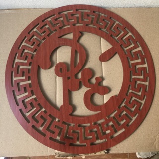 Chữ tròn trang trí bàn thờ