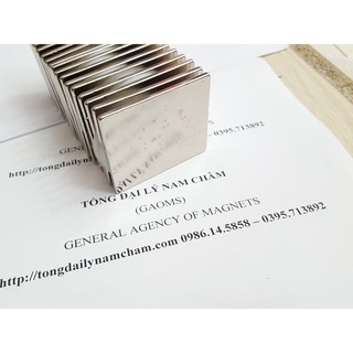 Nam châm đất hiếm 60x50x3mm