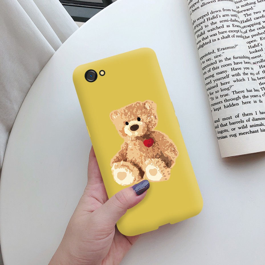 Dễ Thương Ốp Điện Thoại Tpu Dẻo Họa Tiết Trái Bơ / Hoa Hướng Dương Xinh Xắn Cho Oppo A59 F1S Oppo F1S A1601 Oppof1S