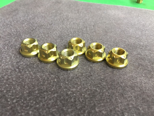 Tán 8mm gr5 đủ màu dành cho xe máy