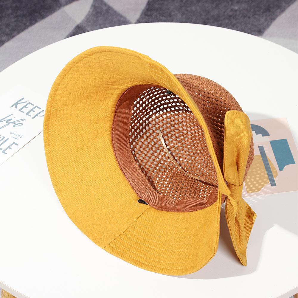 Nón Tai Bèo Chống Tia UV Phối Nơ Xinh Xắn