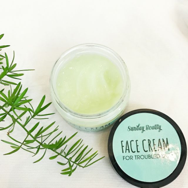 Kem dưỡng da mụn/nhạy cảm Face Cream handmade (Sunday Beauty)