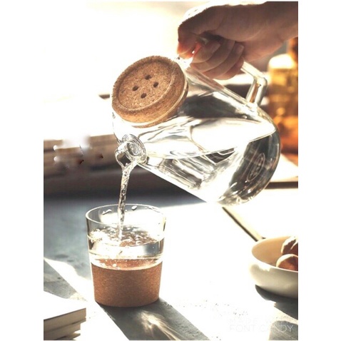 Bình thuỷ tinh nắp nghiêng 1000ml (BT14.2)