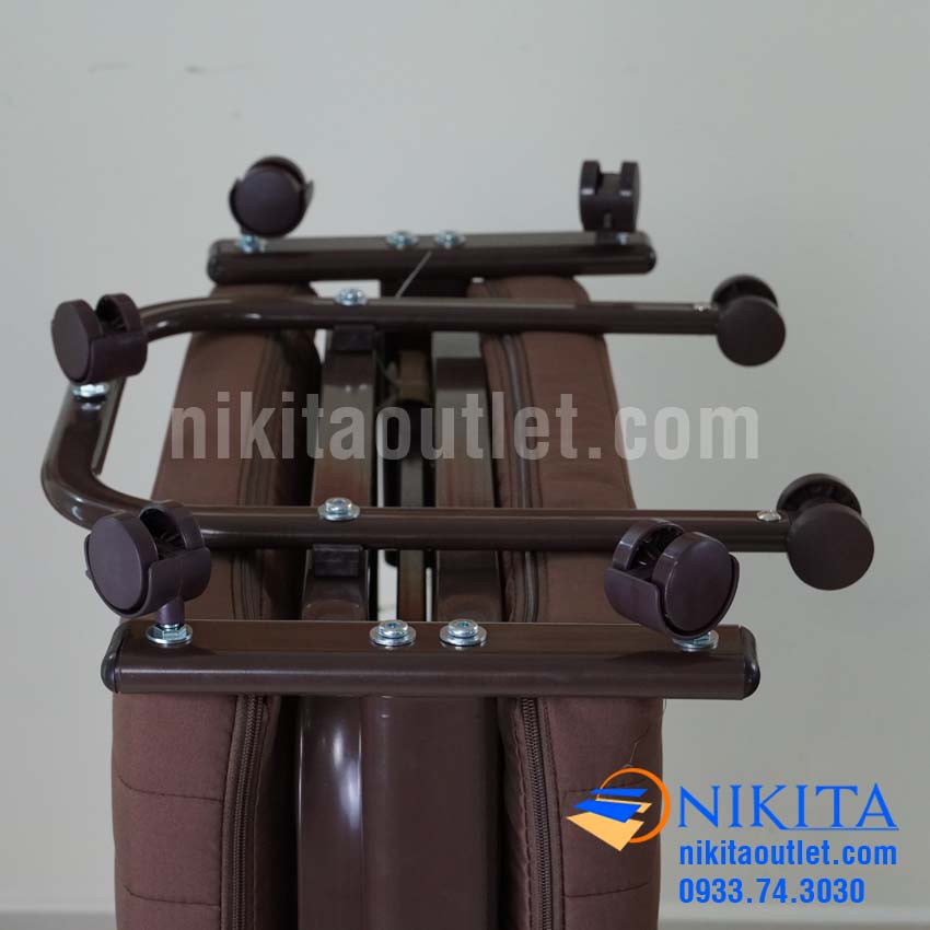 Giường gấp - xếp nâng đầu NIKITA HQ75- kiểu Hàn Quốc  rộng 75cm nâng đầu 5 cấp độ - chính hãng thương hiệu NIKITA OUTLET