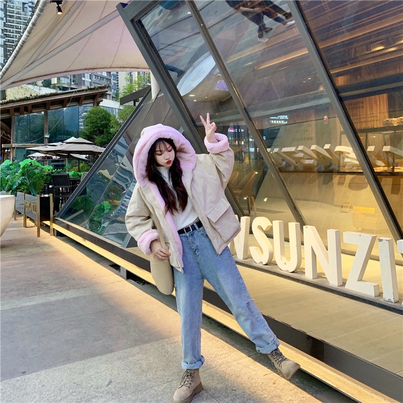 A0006 - Áo khoác vải nhung nữ, mùa đông mặc bao ấm áp | BigBuy360 - bigbuy360.vn