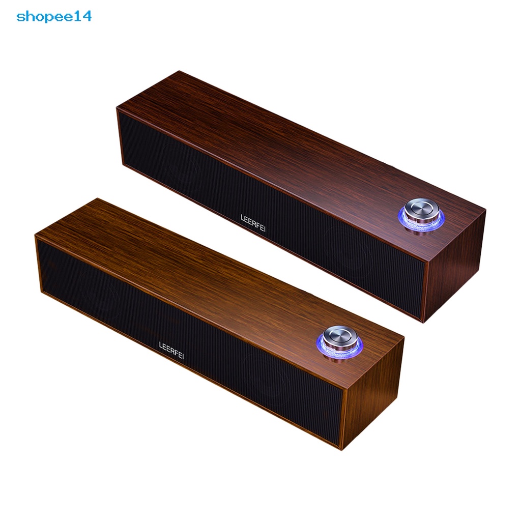 Loa Bluetooth Aibukota vỏ gỗ chống trượt