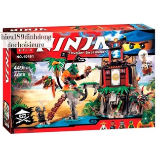 Mô Hình LEGO Ninjago 70604 - Đảo Nhện Độc