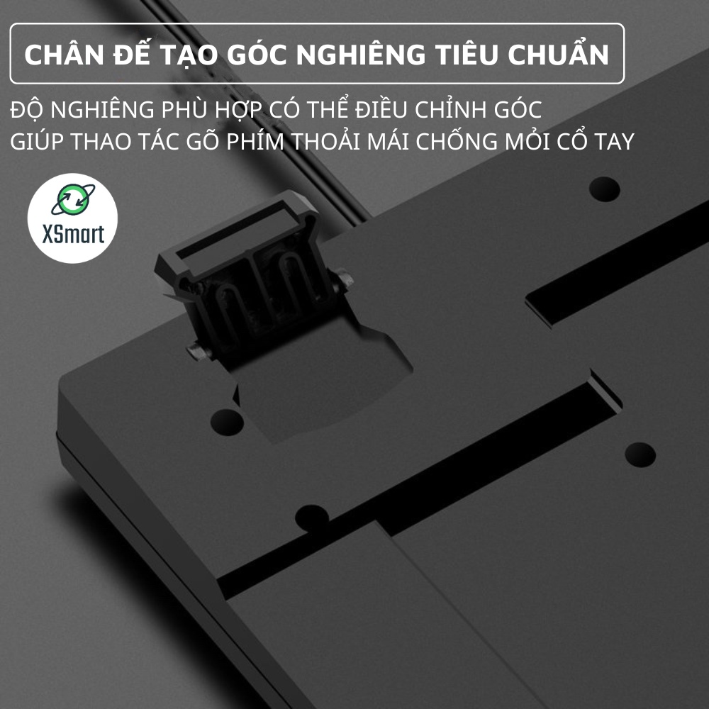 Bàn Phím Giả Cơ Máy Tính Gaming LED 7 Màu K-Snak4 Có Dây, Chống Nước Chơi Game | BigBuy360 - bigbuy360.vn