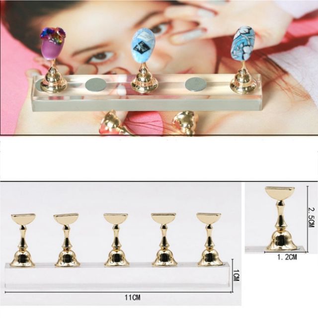 ĐẾ GẮN MÓNG GIẢ HỌC LÀM NAIL - CÓ NAM CHÂM