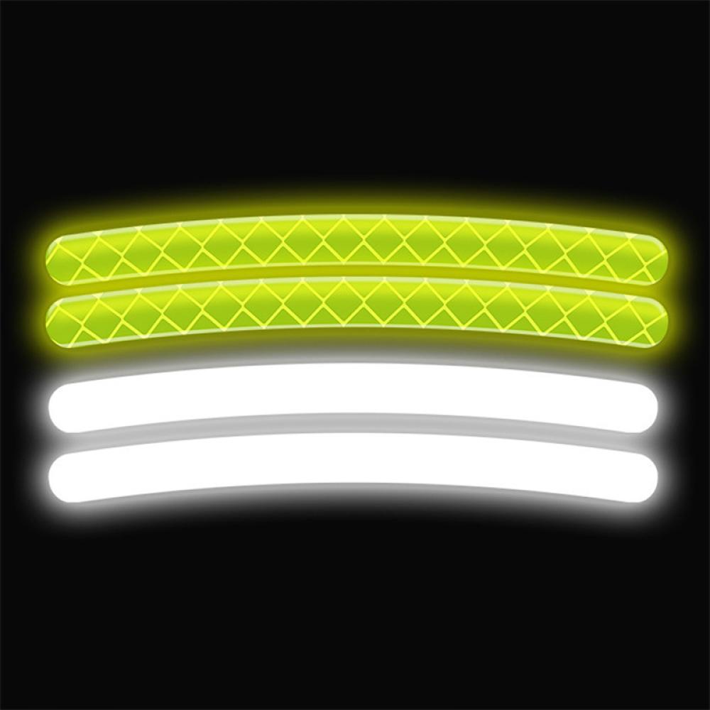 Set 20 Miếng Dán Phản Quang Trang Trí Bánh Xe Hơi / Xe Máy D7F9