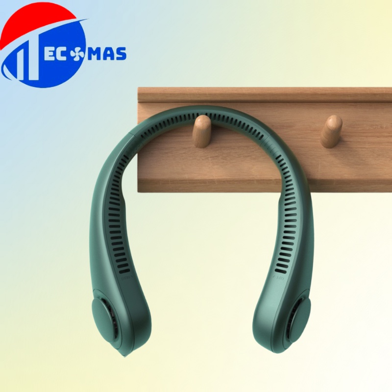 Quạt đeo cổ mini không cánh sạc pin Jisulife, FA12 quạt hot hè 2022 dung lượng lớn 4000mAh, sử dụng lên tới 16 tiếng