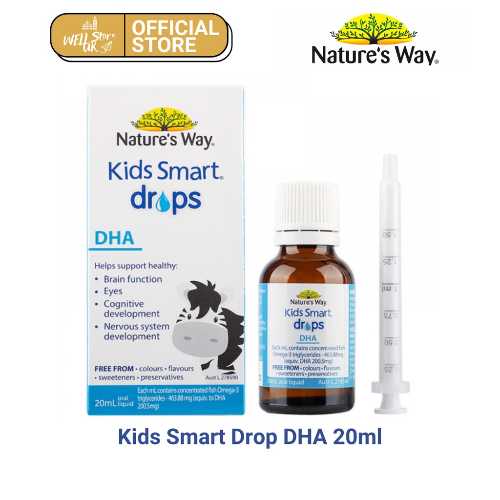 Kids Smart Drops- bổ sung DHA cho bé