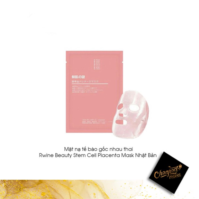 Mặt nạ nhau thai tế bào gốc - Rwine Beauty Stem Cell Placenta Mask 40ml