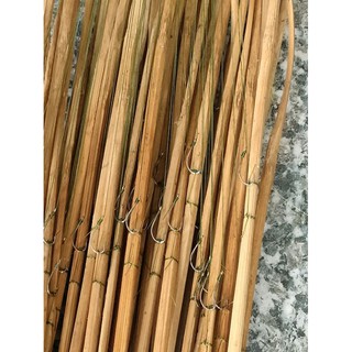 20 BỘ CÂY CẦN CÂU CẮM CÁ - BỘ CẦN CÂU CẮM CÁ THANH TRE
