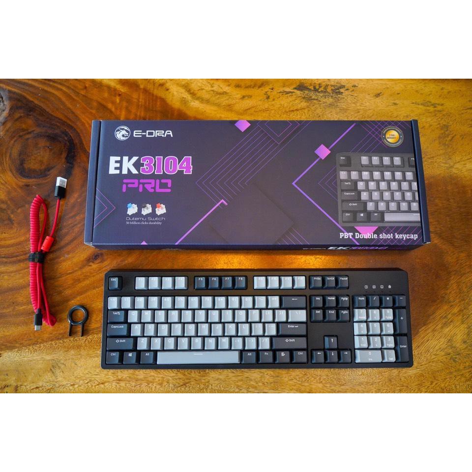 Bàn phím cơ E-Dra EK3104 phiên bản Pro cực chất