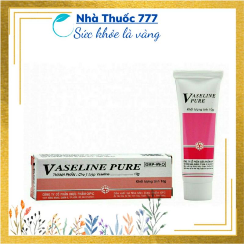 DƯỠNG DA VASELINE PURE (TUBE 10G)