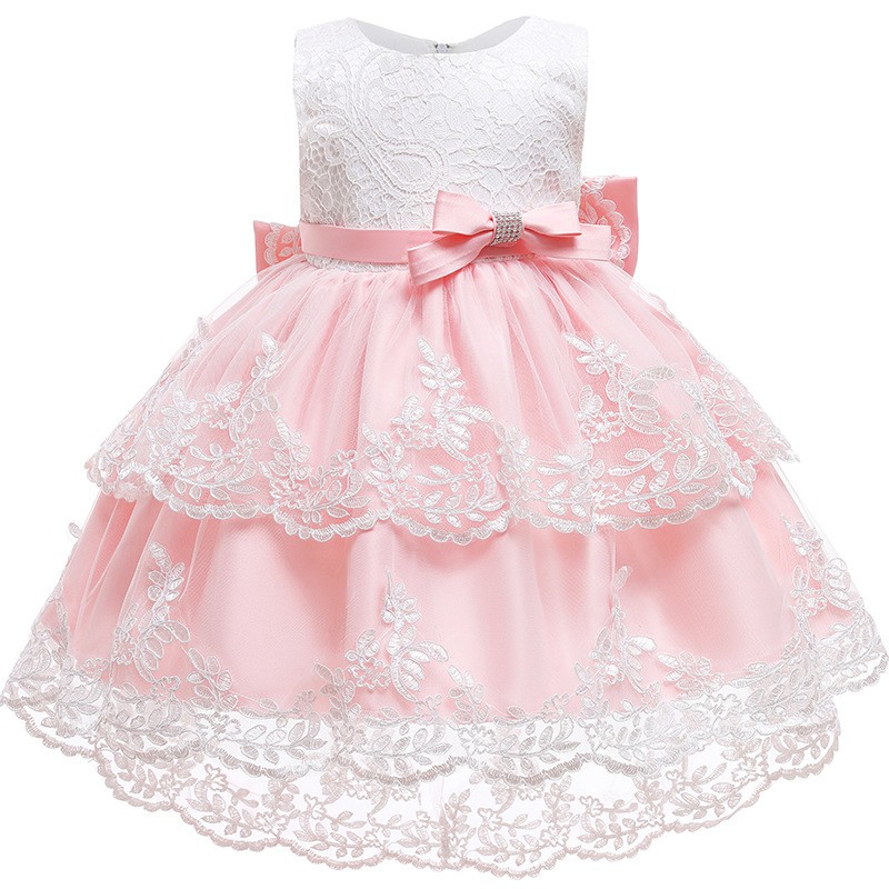 kids clothing baby girl party dress girls dress floral princess party birthday kid girls dresses children girl party wear western dress