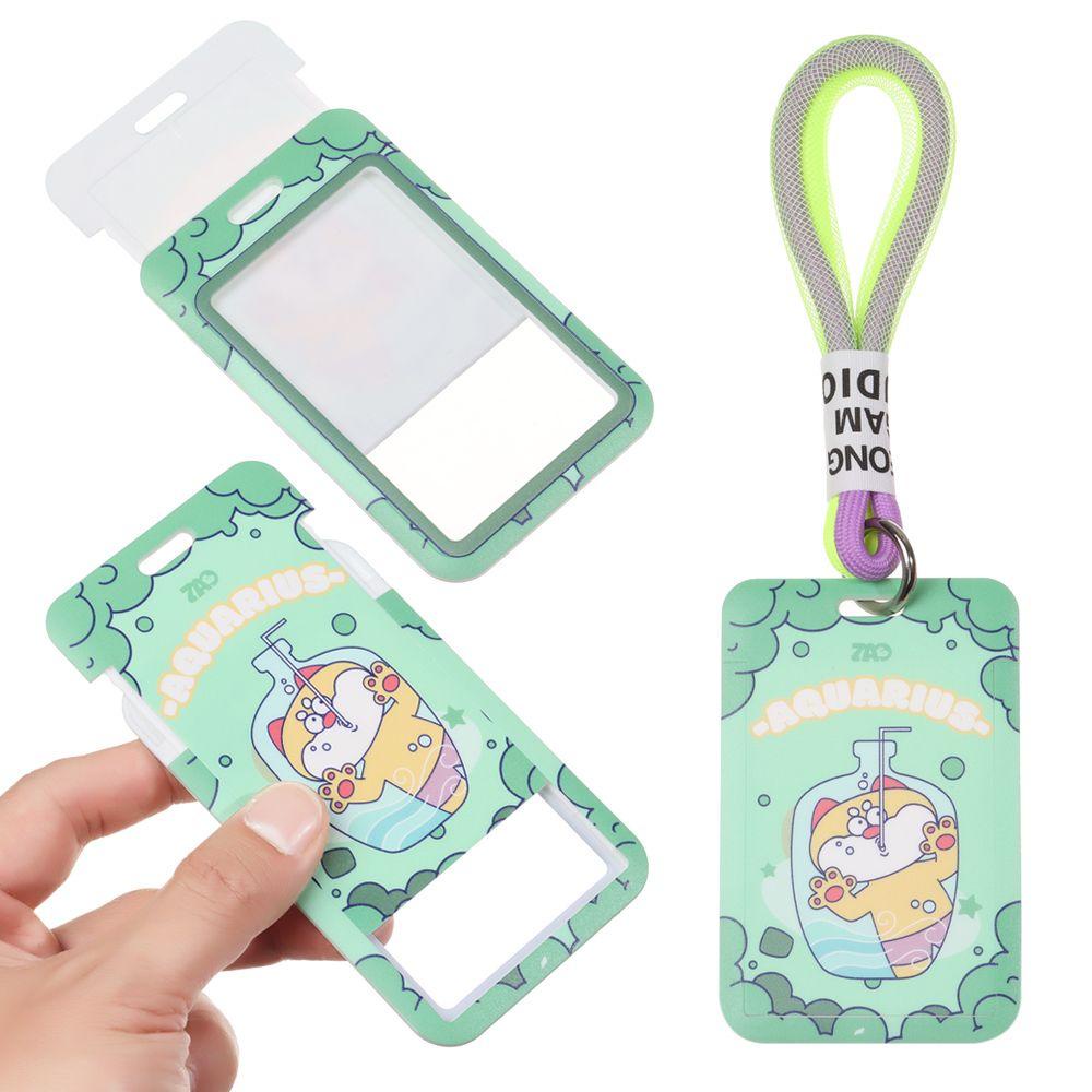 Ví Đựng Thẻ ID / Thẻ Tín Dụng Màu Cầu Vồng Dễ Thương