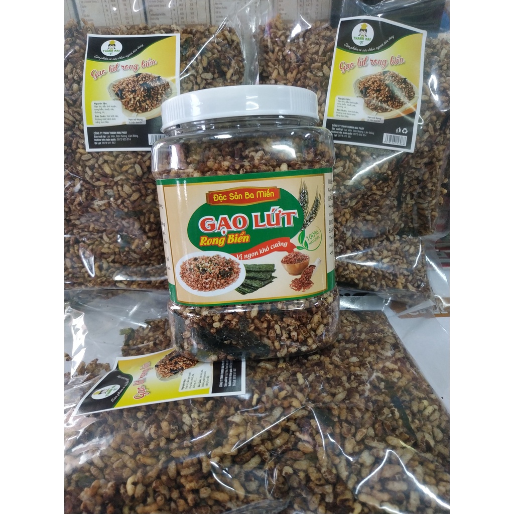 Gạo Lứt Rong Biển Đặc Sản Ba Miền Hũ 300g