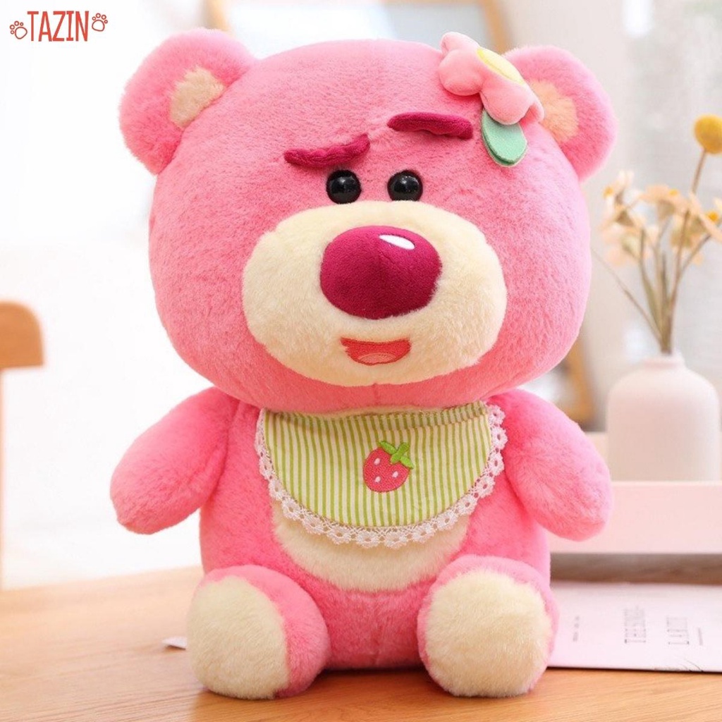 Gấu Lotso Dâu Yếm Baby, Gấu Bông Losto Mùi Thơm Nhẹ Dễ Thương