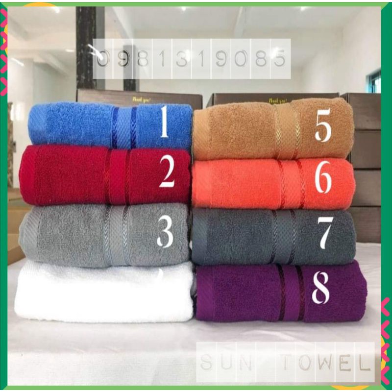 Khăn tắm nhỏ, khăn gội đầu, thể thao KT 40x80cm 100% COTTON THẤM HÚT SIÊU NHANH