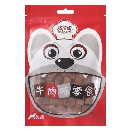 Bánh thưởng thịt bò cho chó bổ sung protein cao cấp 100g
