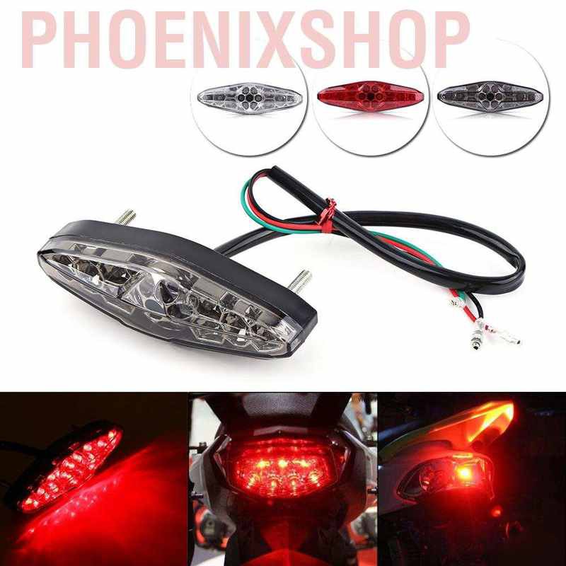 Đèn Led Phanh Đuôi Xe Mô Tô 12v 15 Bóng