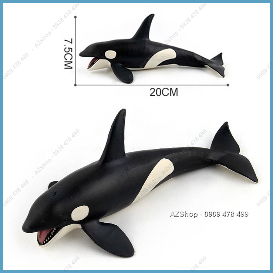 Mô Hình Họ Hàng Nhà Cá Voi Đại Dương - Dài 20-28cm