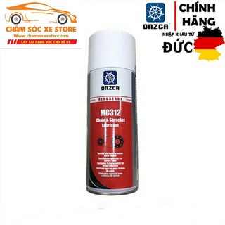 Chai Xịt Dưỡng Sên Đa Dụng Onzca MC312 Chain & Sprocket Lubricant 400ml chamsocxe