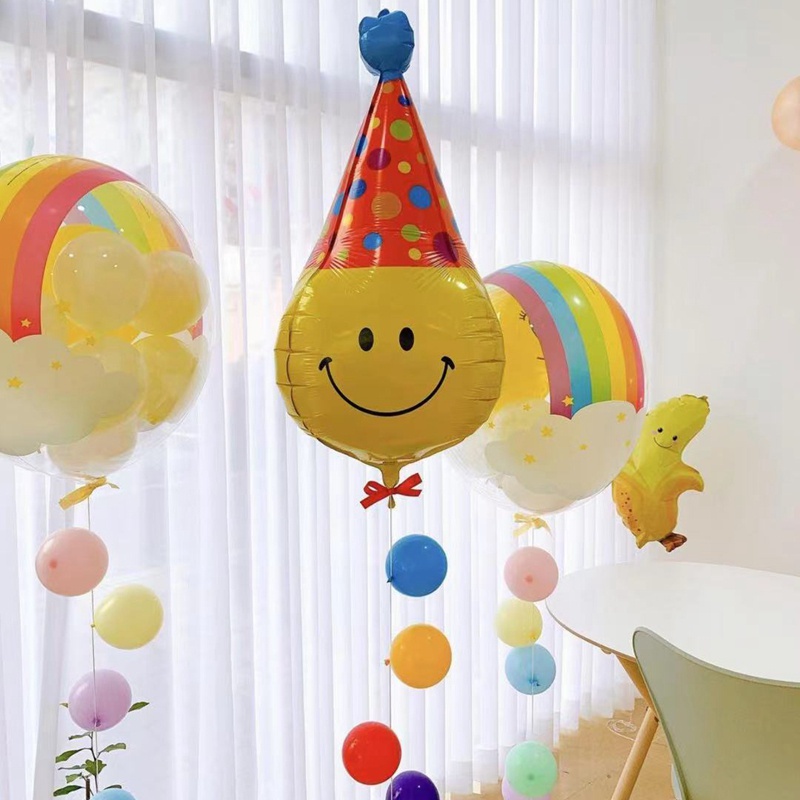 Bong Bóng Nhôm Nhiều Màu Trang Trí Tiệc Sinh Nhật