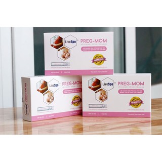 Combo 3 hộp PREG-MOM - Bào tử lợi khuẩn cho tiêu hoá MẸ và BÉ
