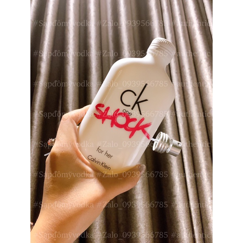 [Auth 200ml] Nước hoa nữ CK ONE SHOCK for Hẻ, Chính Hãng 200Ml