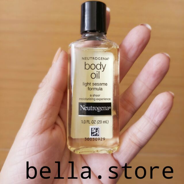 Dưỡng thể Neutrogena Body Oil Light Seasame Formula