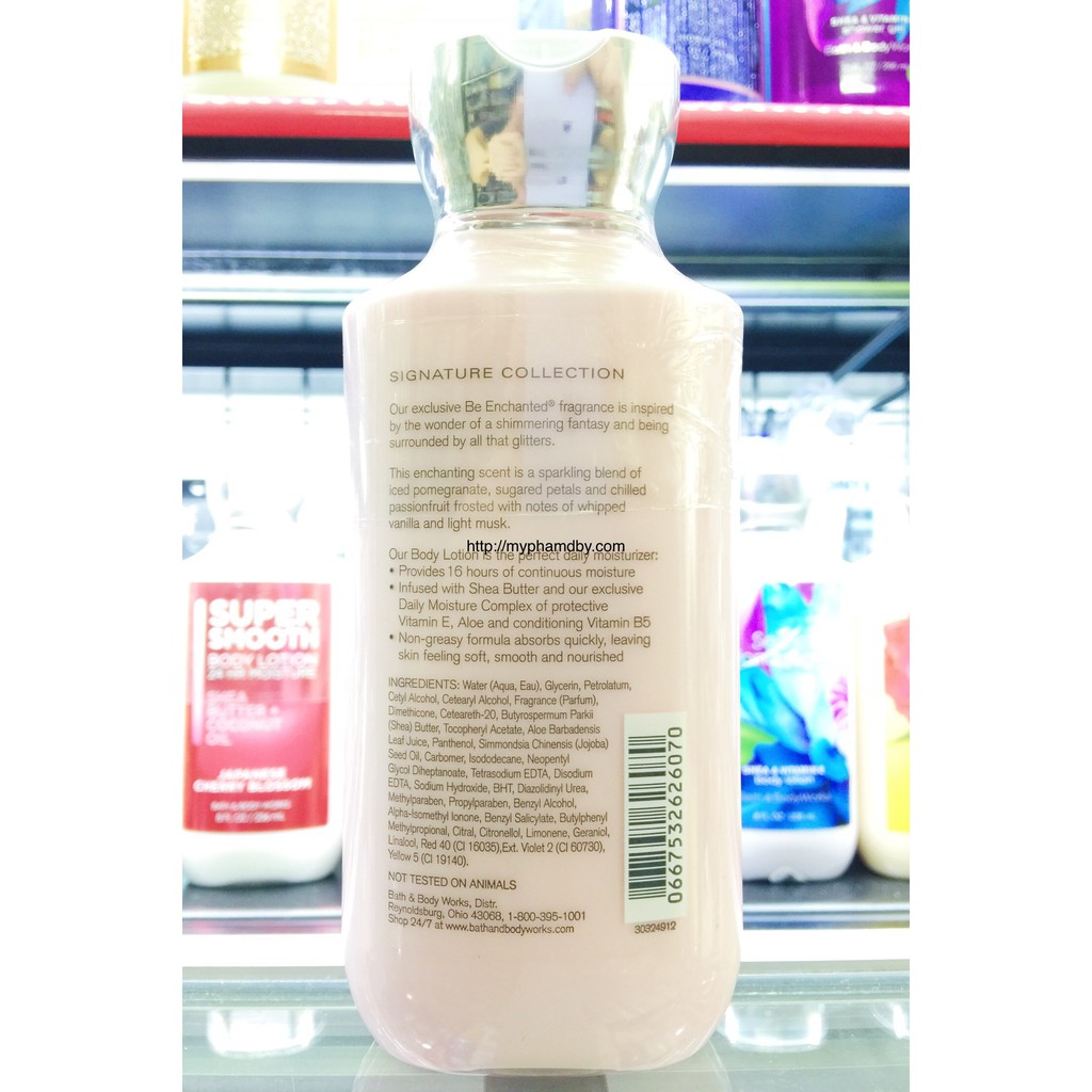 Sữa dưỡng thể Bath &amp; Body Works Be Enchanted Body Lotion 236 ml - 8 fl oz