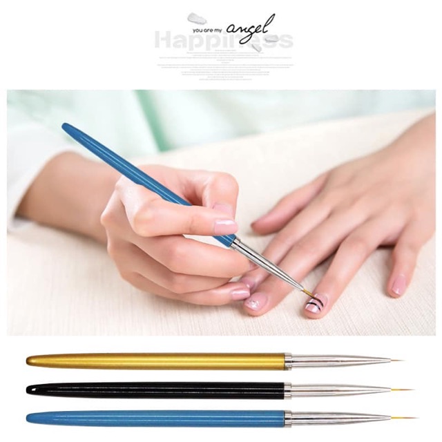 Set cọ nét 3 cây vẽ nail