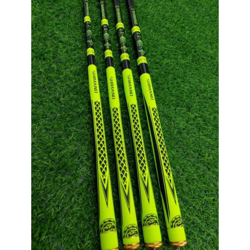 Cần đơn Shimano màu xanh lá ( siêu đẹp )