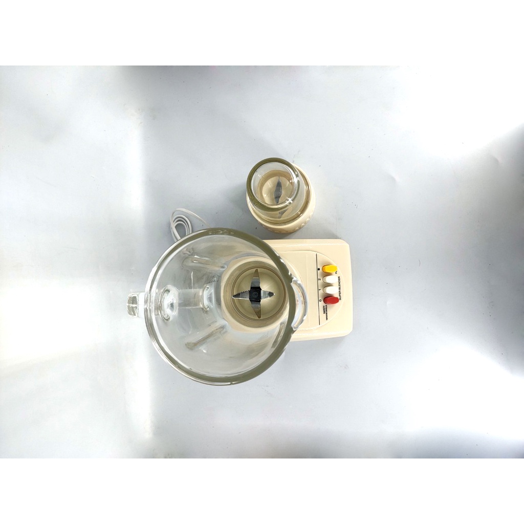 Máy Xay Sinh Tố Bigsun BB-179 Cối Thủy Tinh 1.25 Lít - Hàng Chính Hãng (Bảo Hành 12 Tháng)