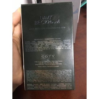 NƯỚC HOA NAM DAVID BECKHAM