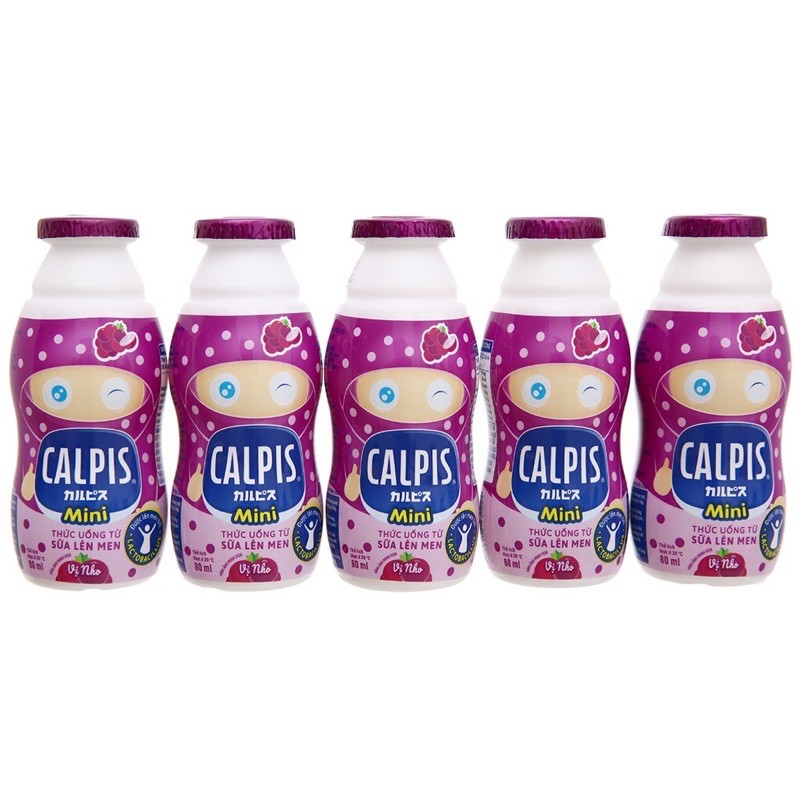 SỮA CHUA UỐNG CALPIS ĐƯỢC LÊN MEN TỰ NHIÊN ĐẾN TỪ NHẬT BẢN