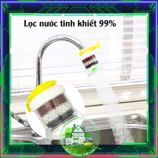 Bộ đầu lọc nước gắn trực tiếp vào vòi Tiện lợi, An toàn ( 3 Tầng - 5 Lớp lọc )