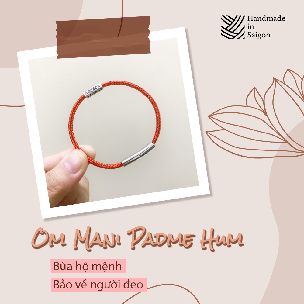 Vòng tay khắc Chú cầu Bình An, May mắn | BigBuy360 - bigbuy360.vn