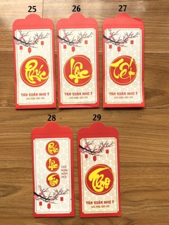 Combo 50 bao lì xì Tết 2020