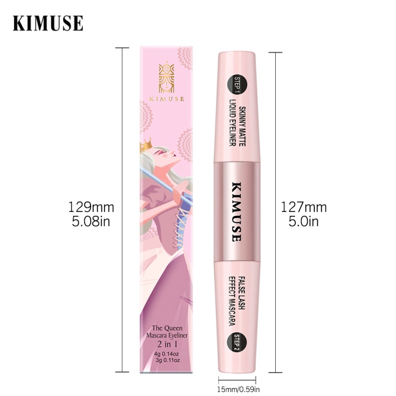 Mascara + Bút Kẻ Mắt 2 Trong 1 KIMUSE Chống Nước Lâu Trôi Chống Mồ Hôi Lâu Trôi | BigBuy360 - bigbuy360.vn