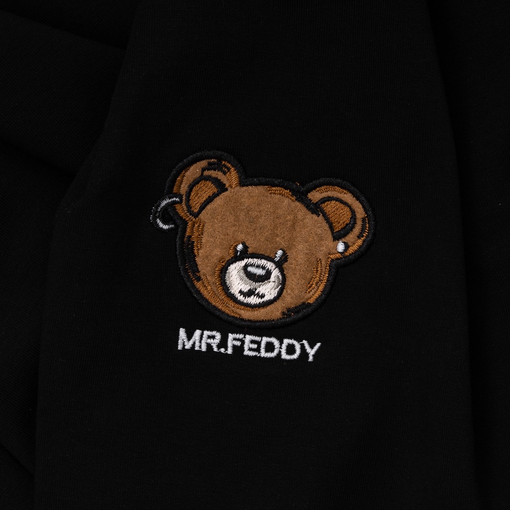 Áo Sweater Thêu Gấu Mr.Feddy Fusionism - Nhiều Màu - Unisex - Form Oversize