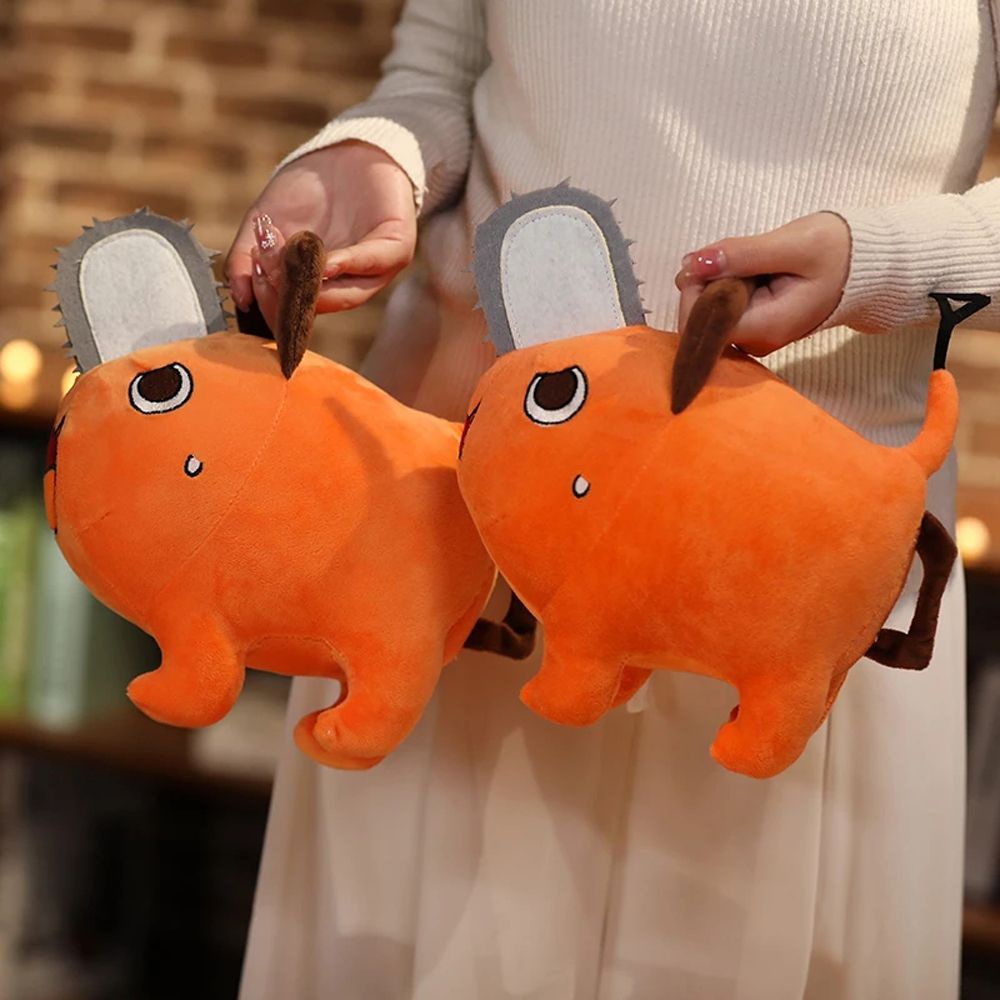 Gối nhồi bông hình nhân vật hoạt hình trong Pochita 1 kích thước 25/40cm dùng làm quà tặng sinh nhật cho bé